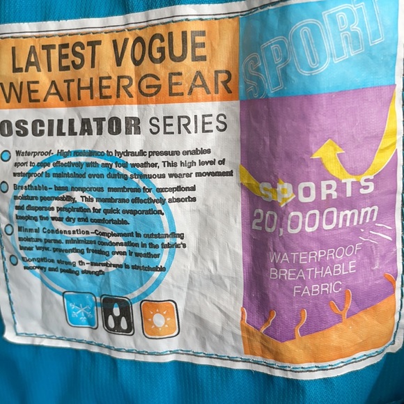 Waterproof Hooded Zip Jacket Small - Picture 4 of 5